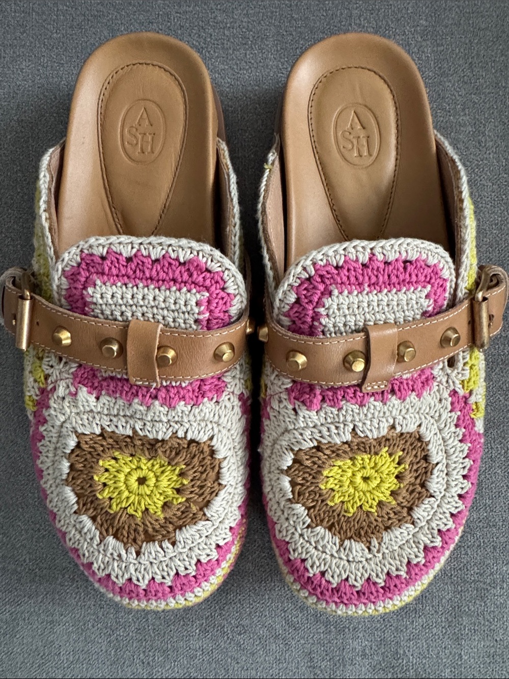 ASH Gioia Crochet Clogs